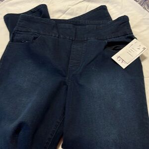 NWT Gloria Vanderbilt Amanda pull on jeans